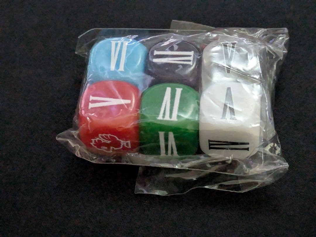 マジック大戦祭 エキスパンションシンボルダイス6個 FF MTG