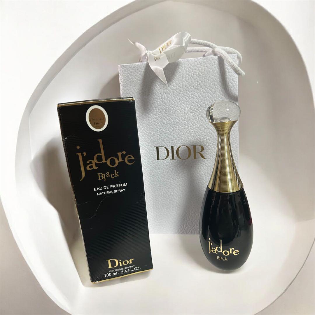 未開封袋付きDior jadore Black 100ml EDP Dior Black Mini J'adior Flap | Jadore Couture