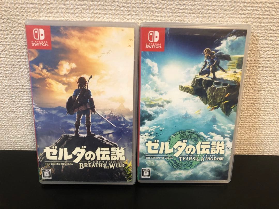 ゼルダの伝説　ティアーズオブキングダム＋ブレスオブザワイルド　セット ゼルダの伝説 ブレス オブ ザ ワイルド』と『ゼルダの伝説 ティアーズ