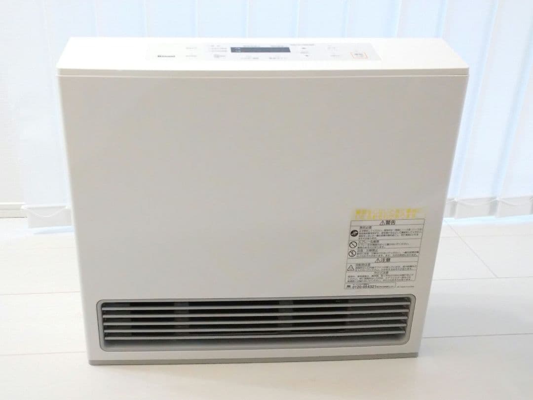 Rinnai ガスファンヒーター ホワイト 楽天市場】【スーパーSALE限定 50%OFF】 ガスファンヒーター 都市ガス