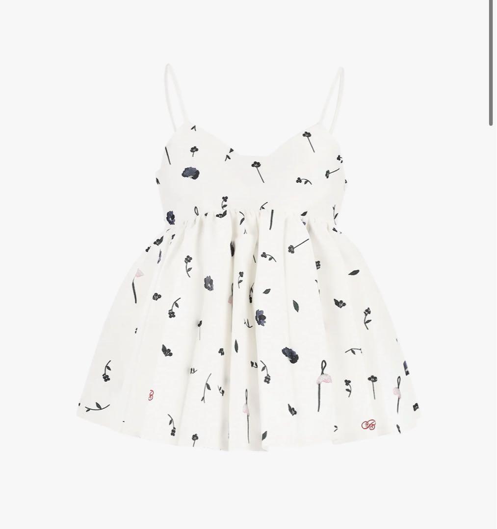 Bibiy. B. BLOOMY BUSTIER 新品未使用 B. BLOOMY DRESS/158cm/着用サイズF｜Bibiy.