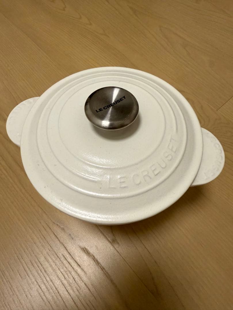 Le Creuset ココット・エブリィ 18 ホワイト インナーリッド付き ココット・エブリィ インナーリッド | アクセサリー ｜ル・クルーゼ