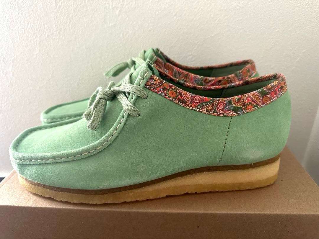 靴 STUSSY x CLARKS Wallabee UK10 SAGE ステュシー / クラークスの最新コラボフットウェアが登場 | Hypebeast.JP