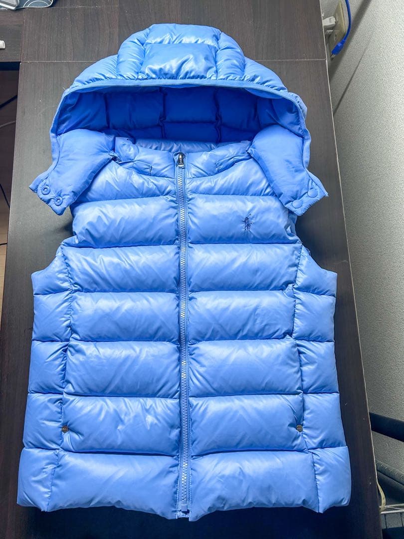 Polo Ralph Lauren フード付きダウンベスト 委託販売品】(ラルフローレン) Ralph Lauren ダウンベスト 取り外し