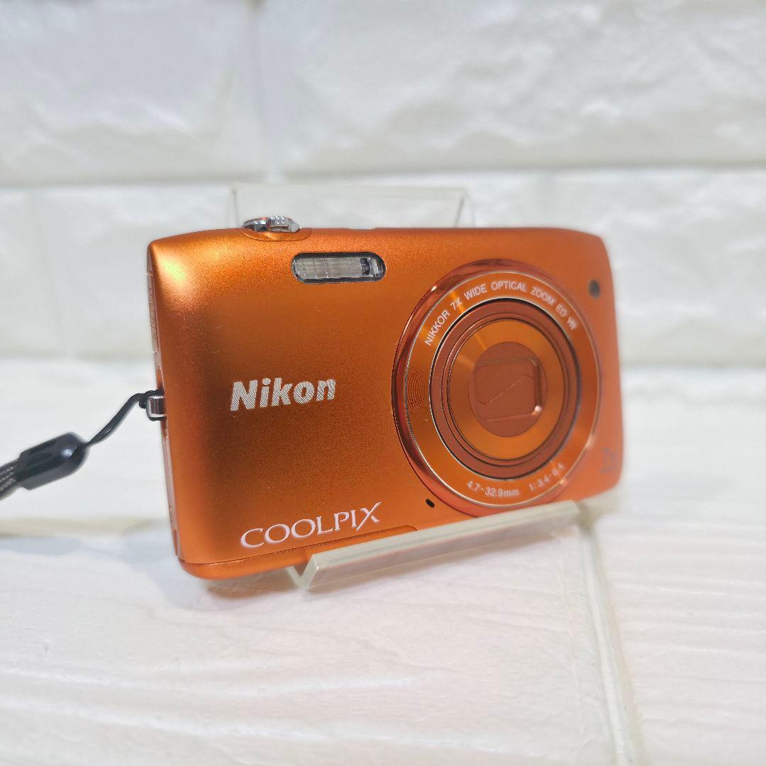 443】✨美品✨Nikon COOLPIX S3500 クールピクス デジカメ Amazon | Nikon デジタルカメラ COOLPIX S3500 光学7倍ズーム 有効画素