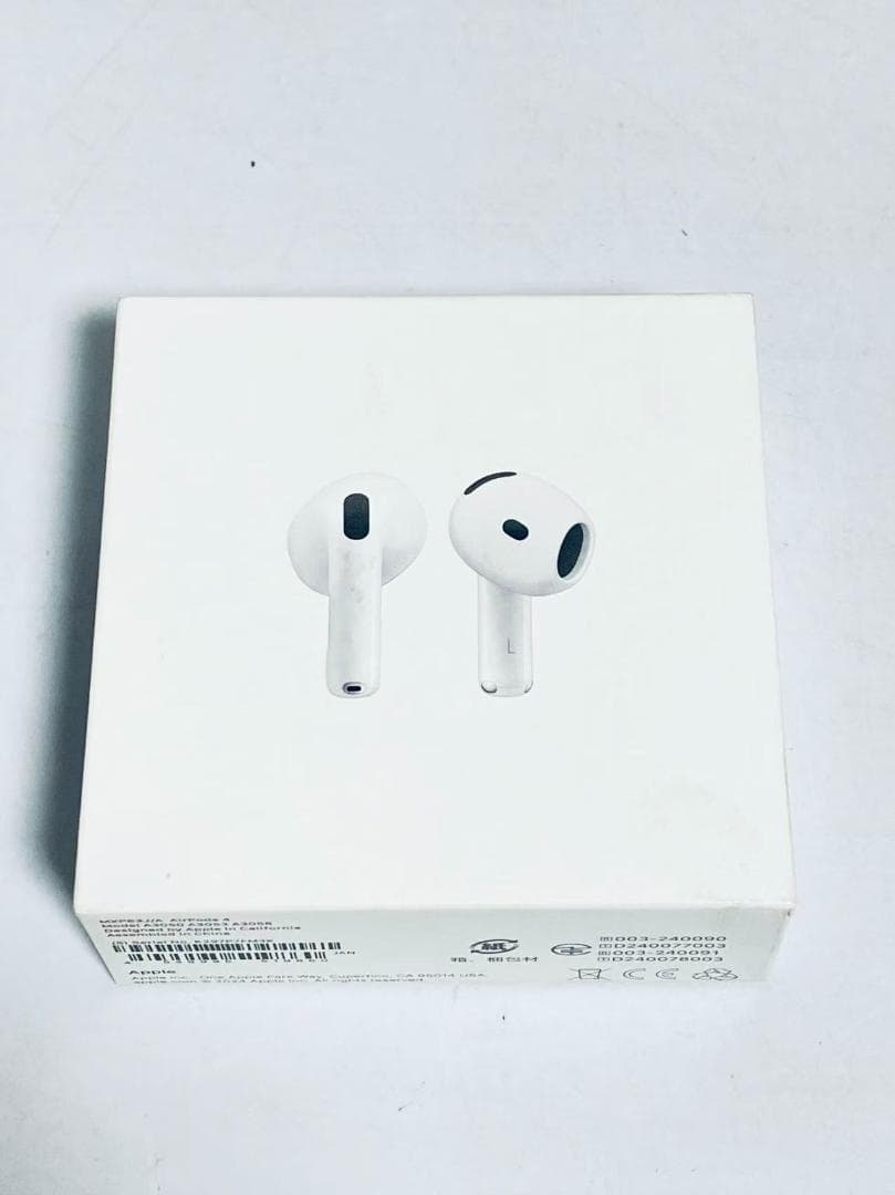 新品未開封 Apple アップル AirPods 4 第4世代 MXP63J/A AirPods (4th generation) MXP63KH/A In South Korea Apple | SodaGift