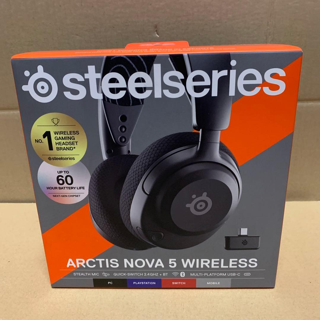 新品未開封　SteelSeries Arctis Nova 5 Wireless SteelSeries Arctis Nova 5 Wireless Gaming Headset for PC, PS5, and