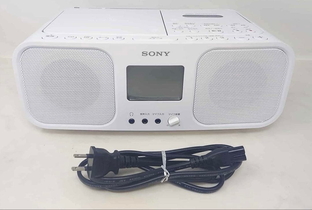 SONY パーソナルオーディオシステム CFD-S401 2018年製 Amazon.com: SONY CD Radio Cassette Recorder CFD-S401-W (White