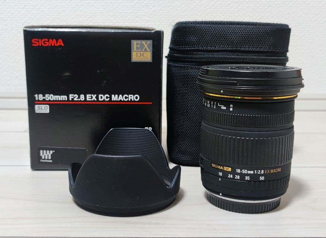 SIGMA 18-50mm F2.8 EX DC MACRO(フォーサーズ) Sigma 18–50mm f/2.8 EX DC Macro lens - Wikipedia
