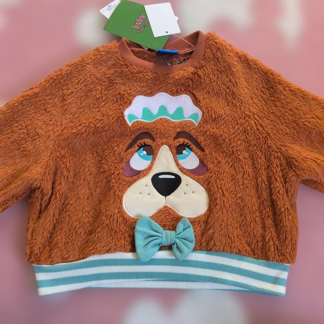 ディズニー ピーターパン 犬 ナナ もこもこ トレーナー 新品未使用