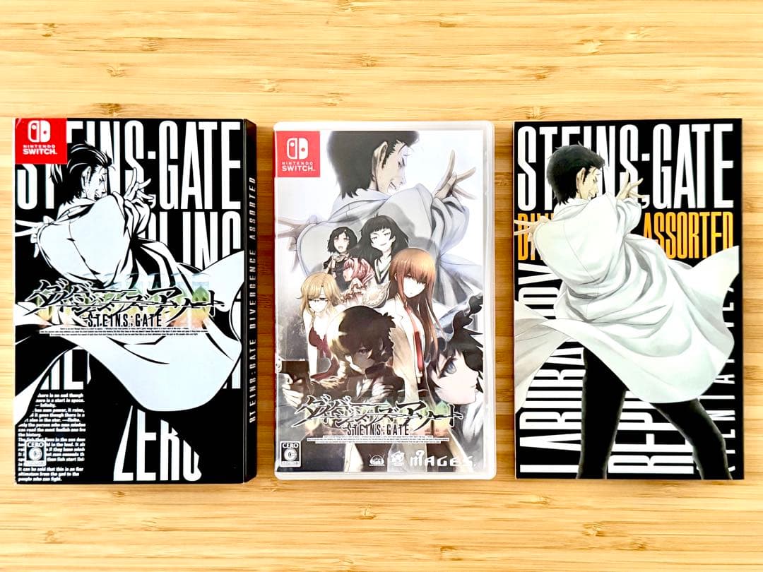 [値下げ]シュタインズゲート ダイバージェンシズ アソートSTEINS;GATE Nintendo Switch™「STEINS;GATE ダイバージェンシズ アソート」2019.3