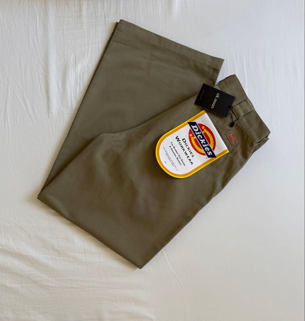 【1度試着のみLサイズ】ok.soonxdickies wide chino ok.soon×dickies wide chino pants | ok.soon