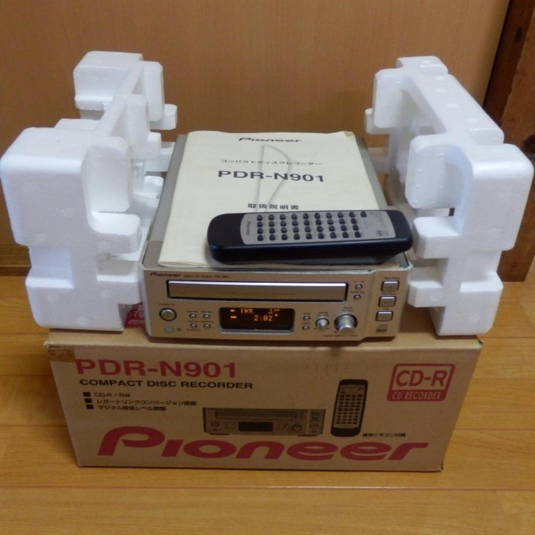 ❤️新古品❤️日本製 パイオニアPDR-N901★CDレコーダー★取説リモコン箱 ❤️新古品❤️日本製 パイオニアPDR-N901☆CDレコーダー☆取説