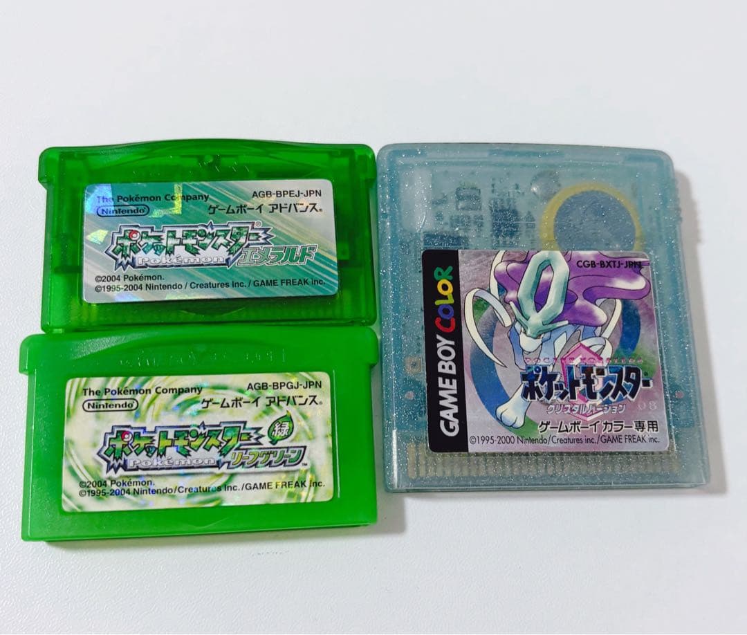 ポケモン ソフト エメラルド リーフグリーン クリスタル - メルカリ
