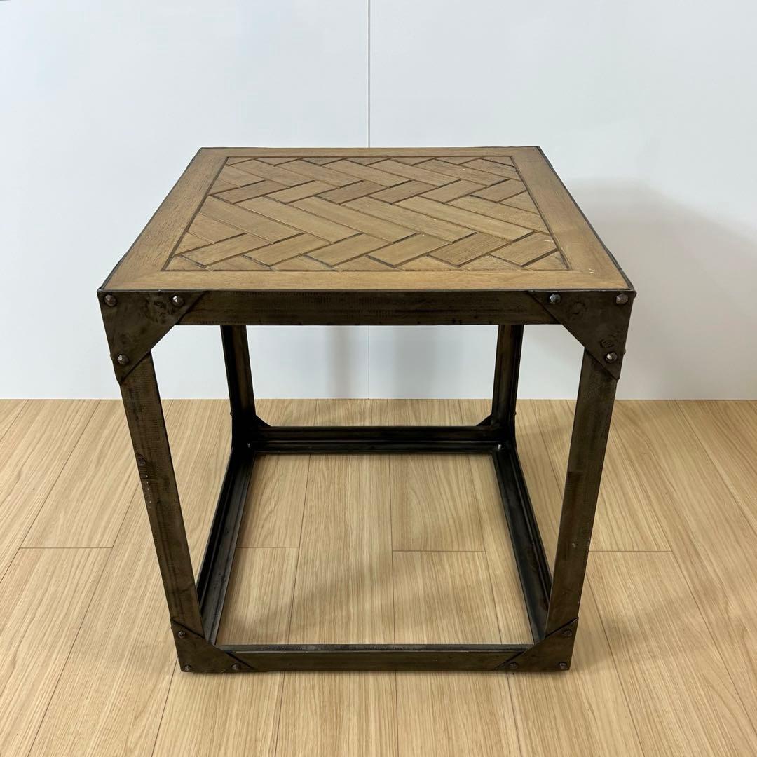 ASPLUND アスプルンド バーハンク ヘリボーン サイドテーブル　メタル　鉄 BON SIDE TABLE - 【ASPLUND CONTRACT】 アスプルンド コントラクト