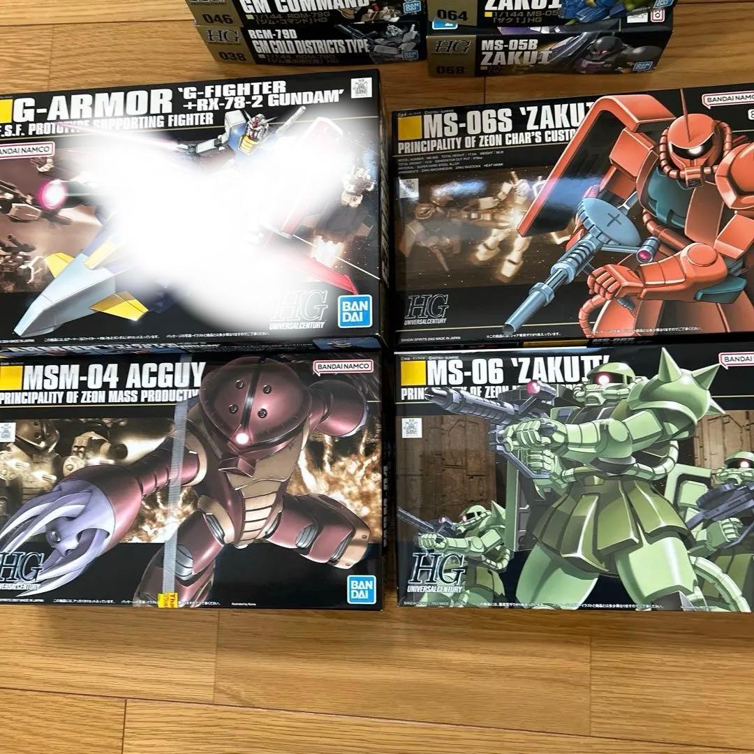 HGガンプラ一年戦争セット HGUC 1/144 ガンプラスターターセット｜バンダイ ホビーサイト