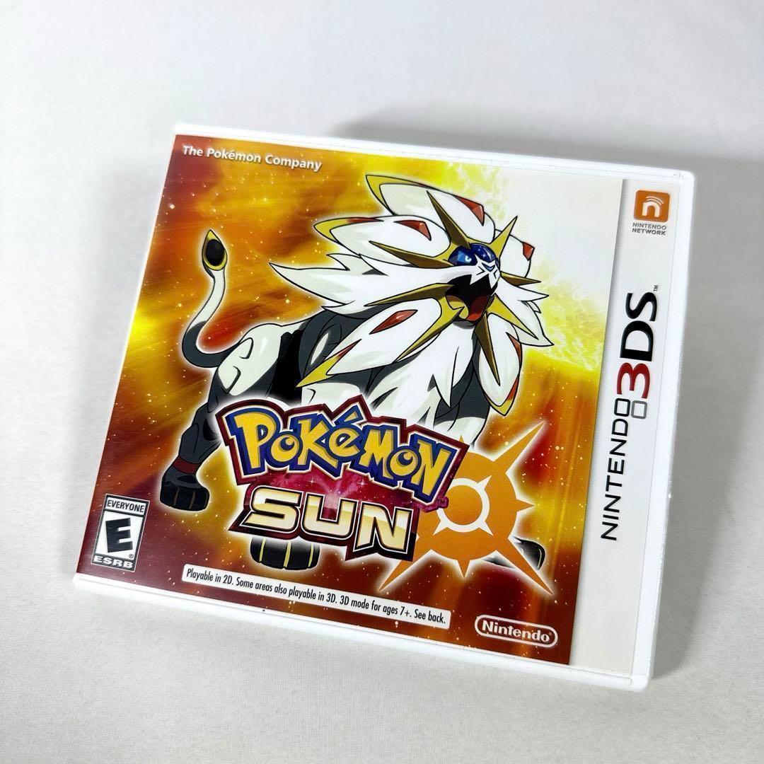 【海外版】 3DS ソフト ポケットモンスター サン Pokemon ポケモン 3DS】ポケモン ポケットモンスター サン 3DS用ソフト（パッケージ版
