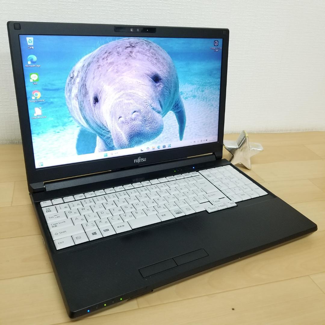 期間限定 新品SSD第8世代 Win11 即使用可ノートPC 富士通(E0472 pclife_p-personal-computer036