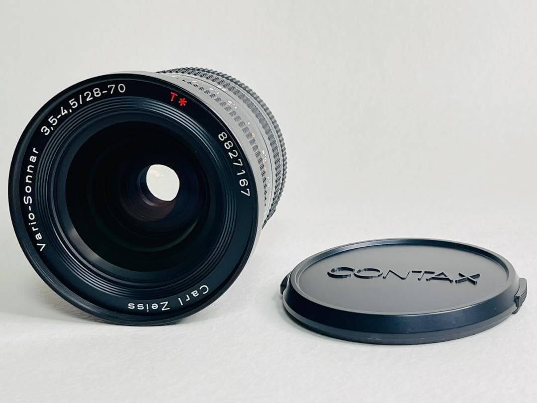 コンタックス 28-70mm 3.5-4.5 MMJ レンズ CarlZeiss Exc+5] Contax Carl Zeiss Vario-Sonnar 28-70mm f/3.5-4.5 MMJ Lens C
