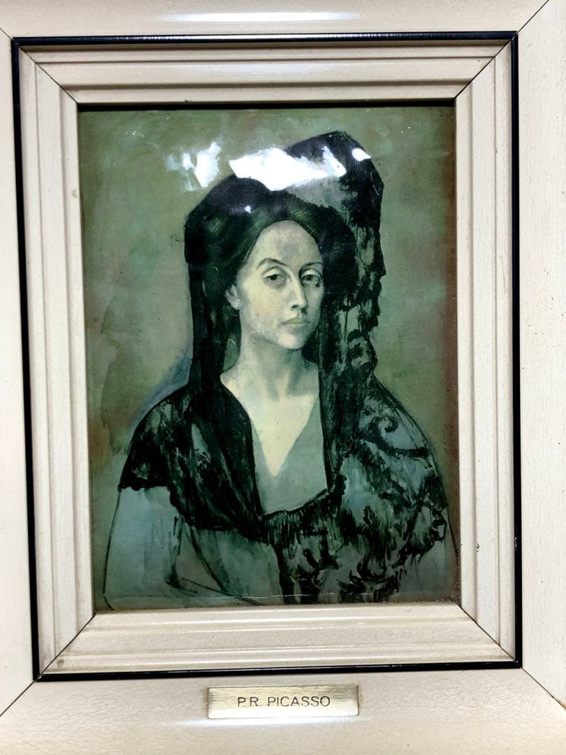 ピカソ　戦場の寡婦　picaso 壁掛　アート　骨董　アンティーク　エディション Amazon.co.jp: パブロ・ピカソ Pablo Picasso《赤い肘掛け椅子の大きな