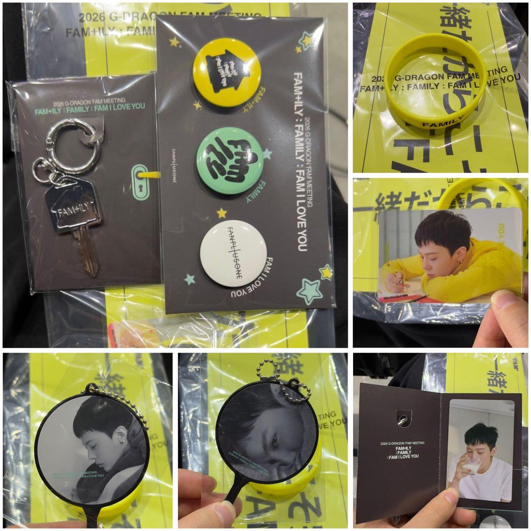 G-DRAGOファンミーティング　入場特典　ジヨン G-DRAGON ファンミーティング 特典グッズ｜Yahoo!フリマ（旧PayPayフリマ）