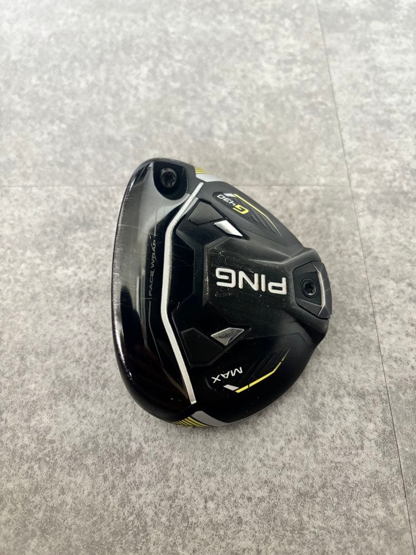 超人気 PING G430 MAX 7W ヘッドのみ カバー付 ピン - メルカリ