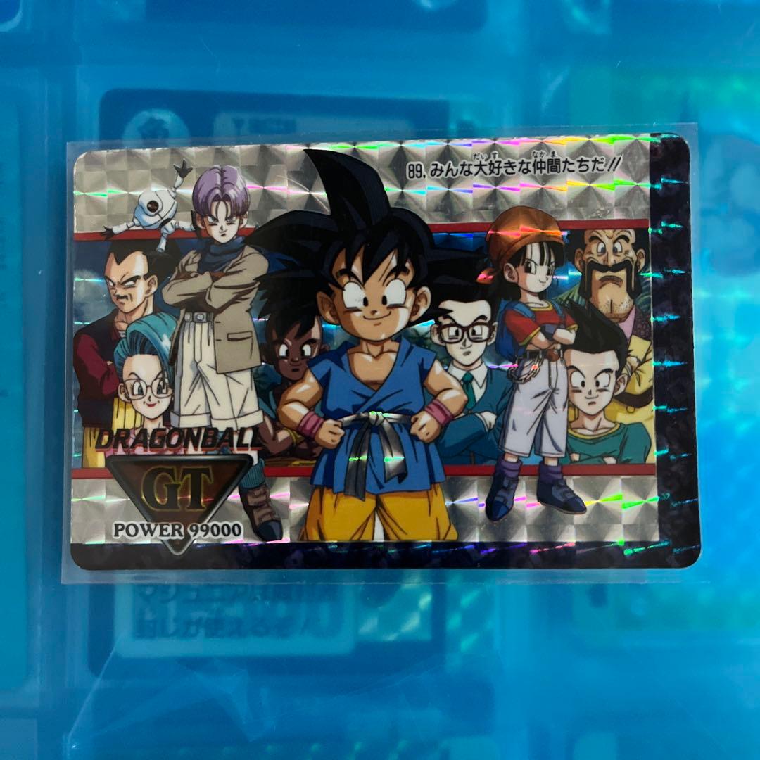 ドラゴンボール　カードダス 89 gt 希少激レア美品】鳥山明 ドラゴンボールGT カードダス 本弾97No.169