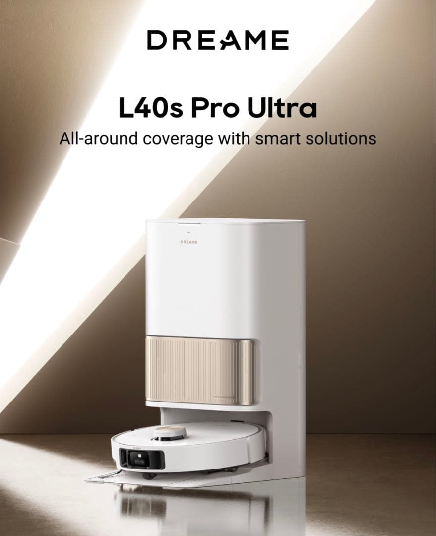 DREAME L40s Pro Ultra 本体ドック付 Dreame L40s Pro Ultra ロボット掃除機 – Dreame Japan