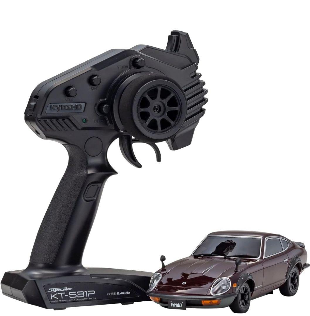 【新品！】 MINI-ZミニッツAWD 日産 フェアレディ 240ZG マルーン Kyosho 1/28 Nissan Fairlady 240Z-L Mini-Z AWD RTR, Orange | Tower
