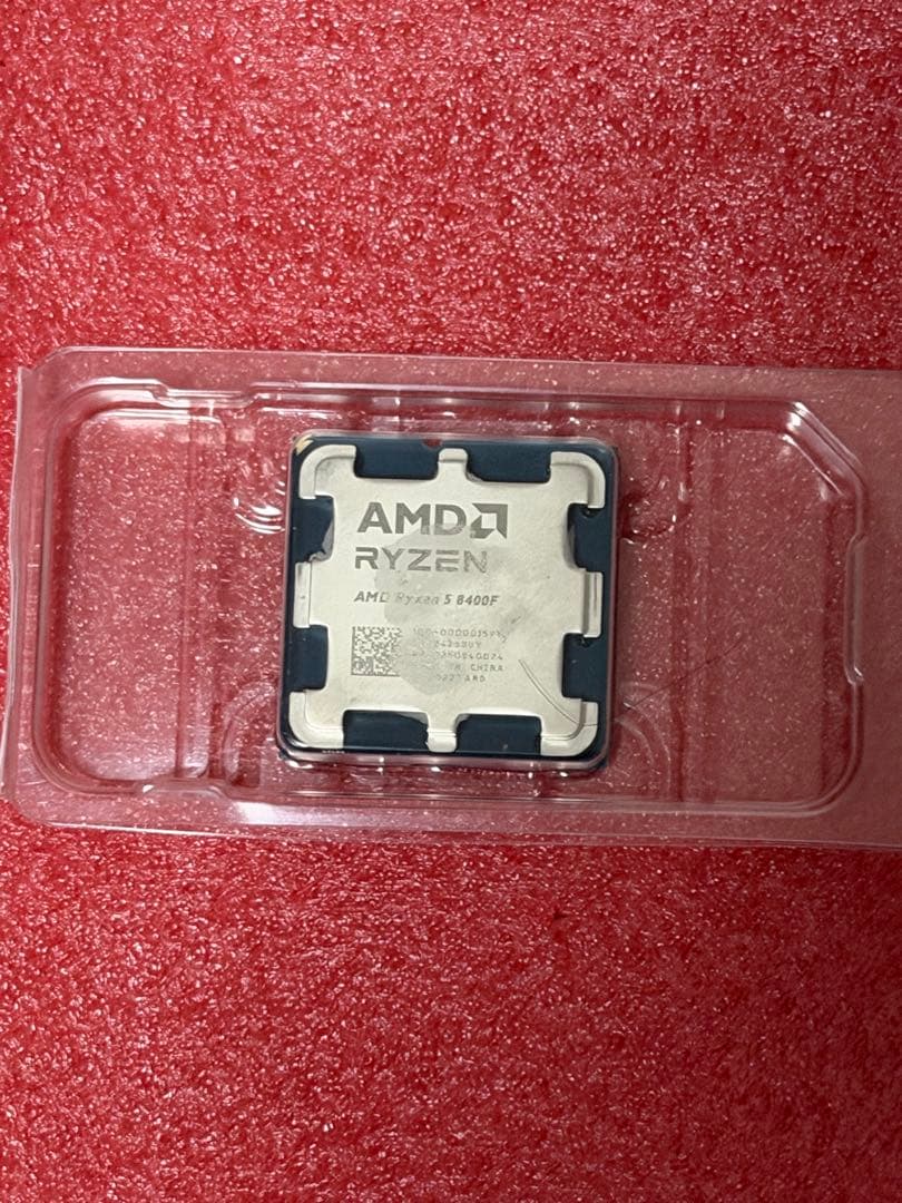 AMD Ryzen 5 8400F CPU 本体 CPU〕AMD Ryzen 5 8400F With Wraith Stealth Cooler (Zen4) 100