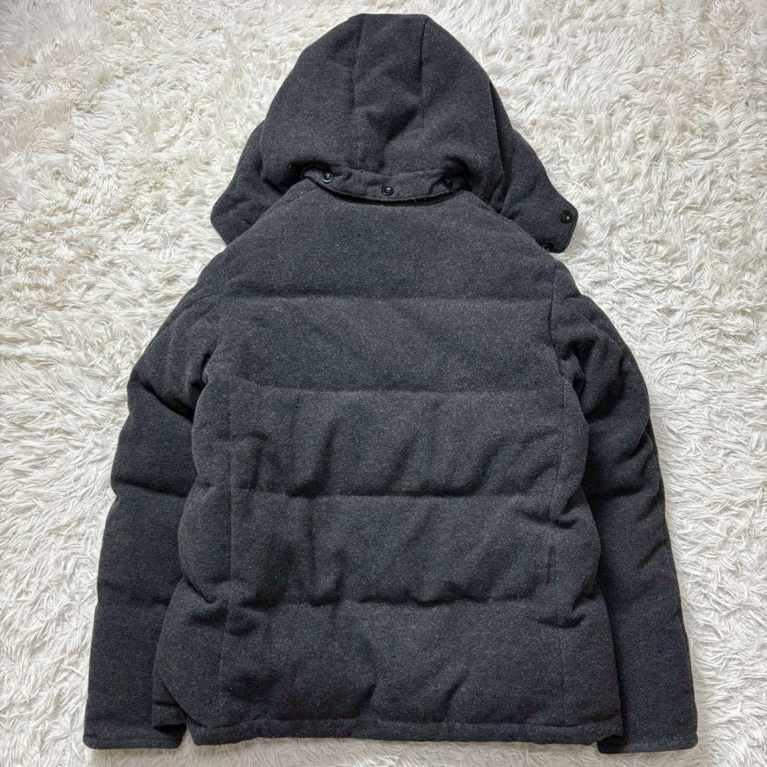 美品】ダントン ビームス別注 ウールモッサ ダウンジャケット くるみ