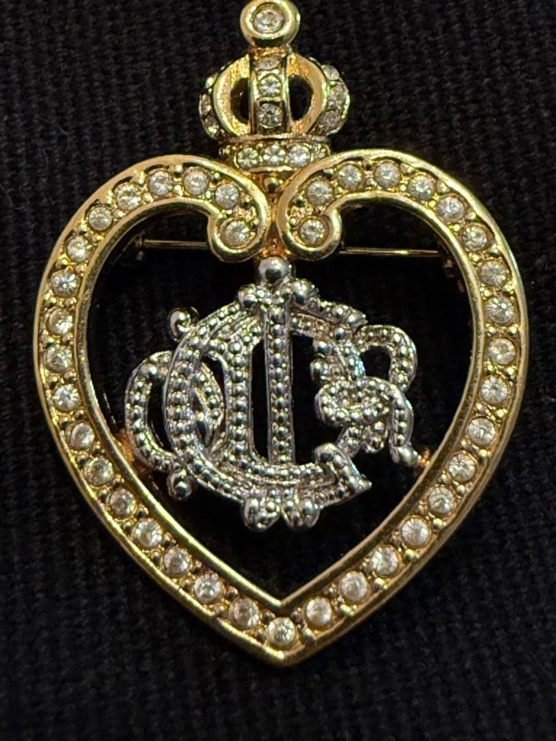 【希少品】クリスチャンディオール　ヴィンテージ　ブローチ　冠モチーフ　ロゴ 楽天市場】【USED-B】Christian Dior クリスチャン ディオール