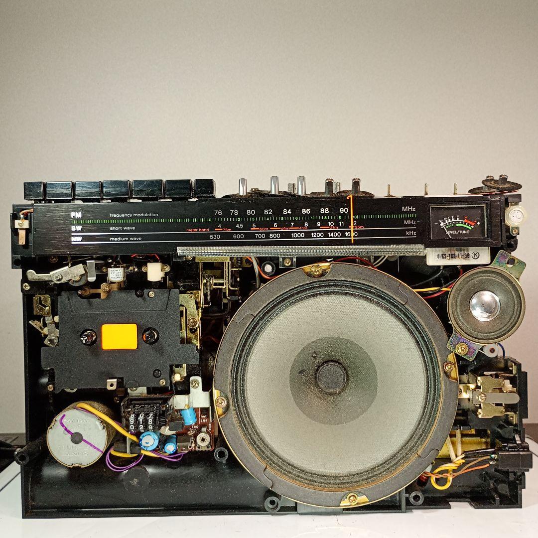 SONY ラジカセ CF-1980V 動作品。 電源ケーブル付き - メルカリ