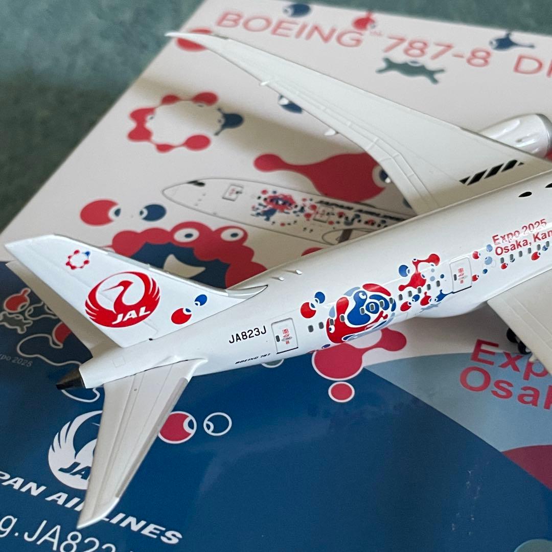 JAL 787-8 日本航空 EXPO 2025 JA823J NG 1:400 - メルカリ