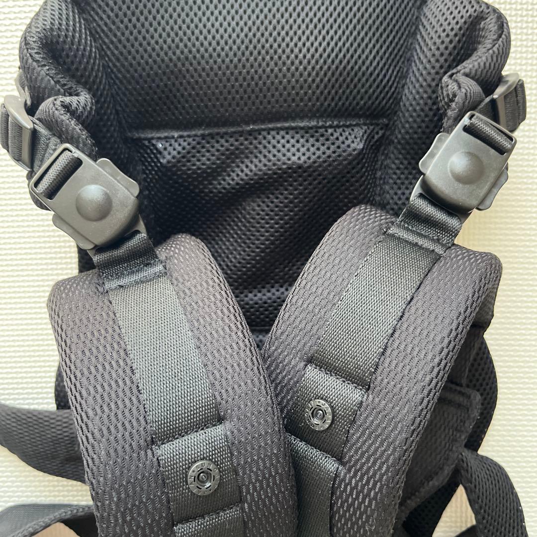 極美品]最終お値下ミキハウス ファーストベビーキャリア 黒 BOX 保証