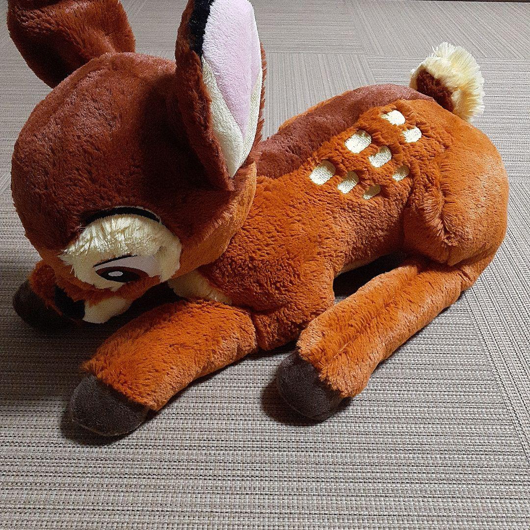 バンビ 抱き枕 ぬいぐるみ 大きめ ふわくた ディズニーリゾート限定