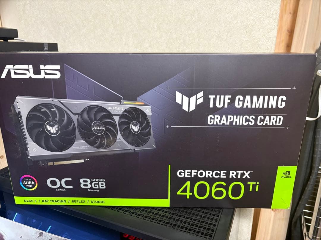 グラフィックボード・グラボ・ビデオカード ASUS TUF Gaming GeForce RTX 4060 Ti グラフィックボード ASUS TUF Gaming GeForce RTX 4060 Ti 8GB GDDR6