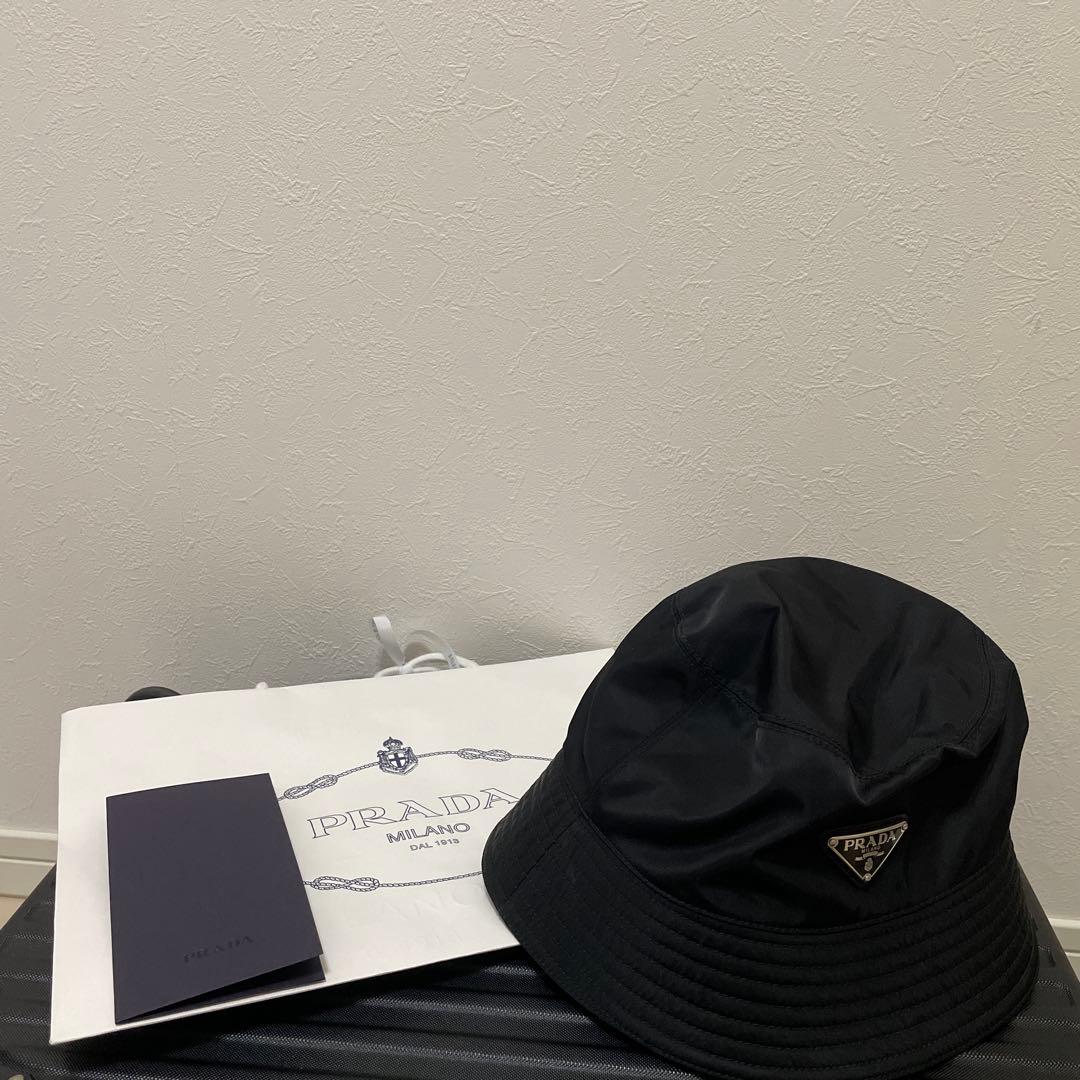 PRADA バケットハット Sサイズ PRE-NYLON PRADA バケットハット Sサイズ RE-NYLON プラダ Re-Nylon バケット