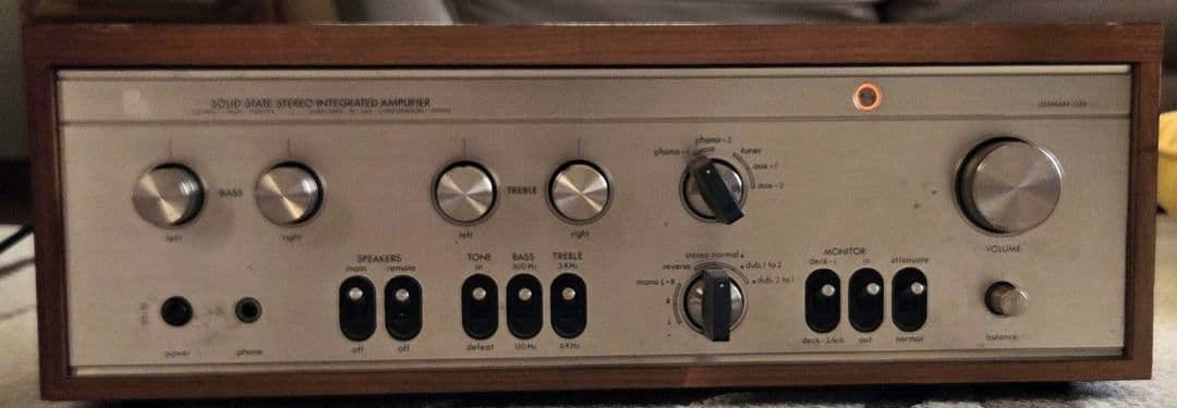 LUXMAN L-504 トランジスタ プリメインアンプ LUXMAN【L-504】ラックスマン ステレオ・プリメインアンプ