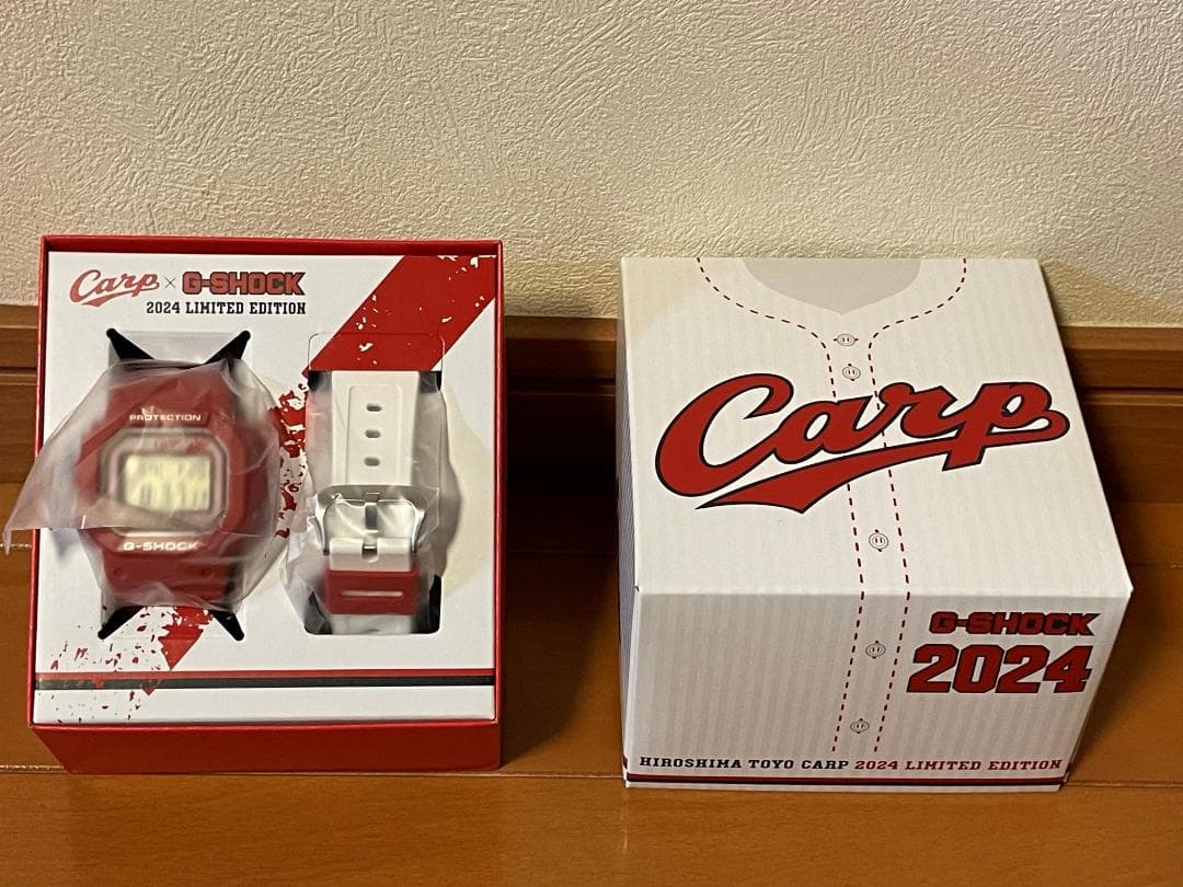 広島カープ G-SHOCK 限定品 広島カープ] G-SHOCK(2026年モデル) CASIO 新品未使用 数量限定 CARP
