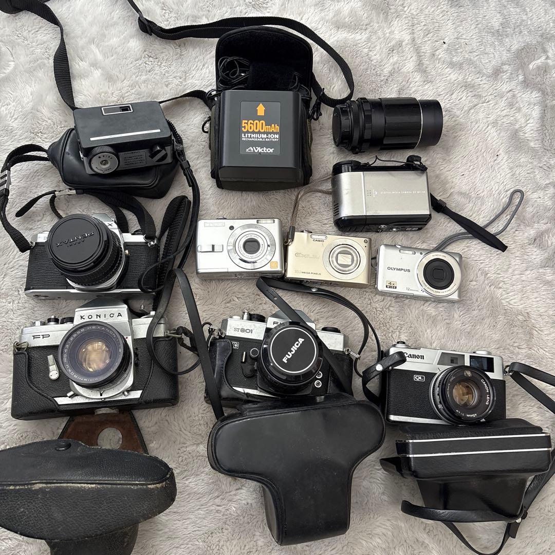 カメラ　まとめ売り　ジャンク品 フィルムカメラ 15台 まとめ売り ジャンク - メルカリ