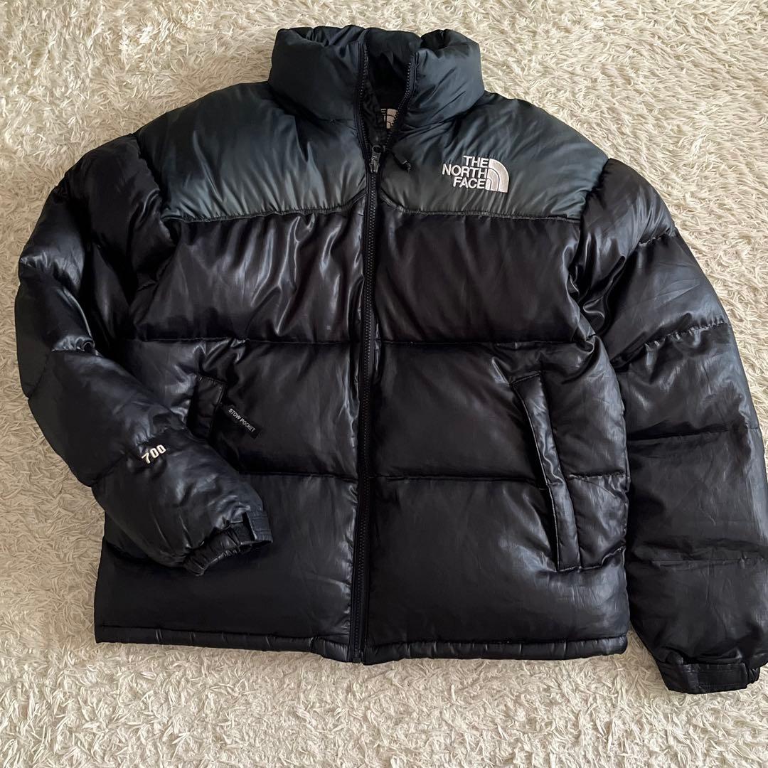 THE NORTH FACE ヌプシ ダウンジャケット 700フィル ブラック - メルカリ