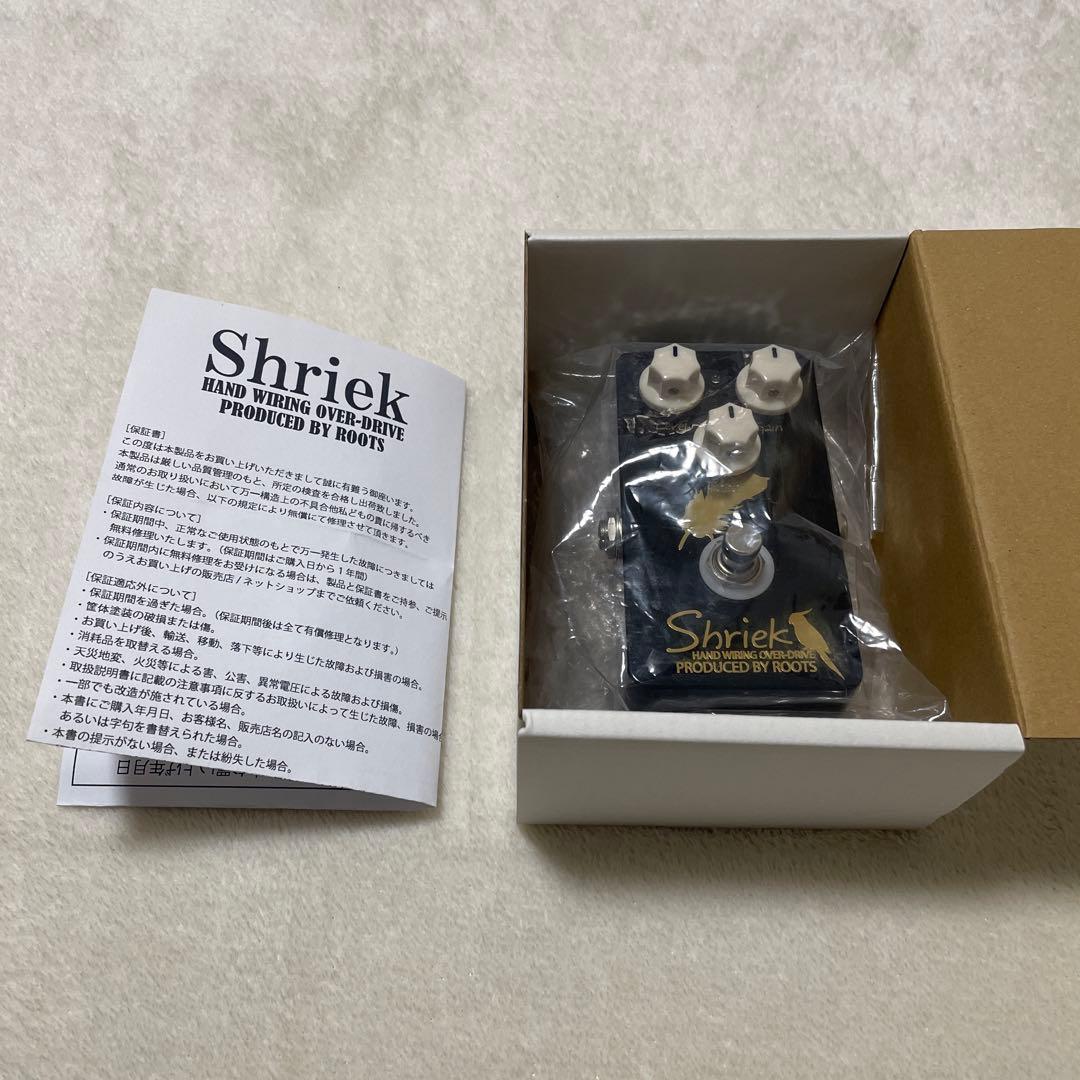 ROOTS Shriek ギター エフェクター 中前議晴 オーバードライブ - メルカリ