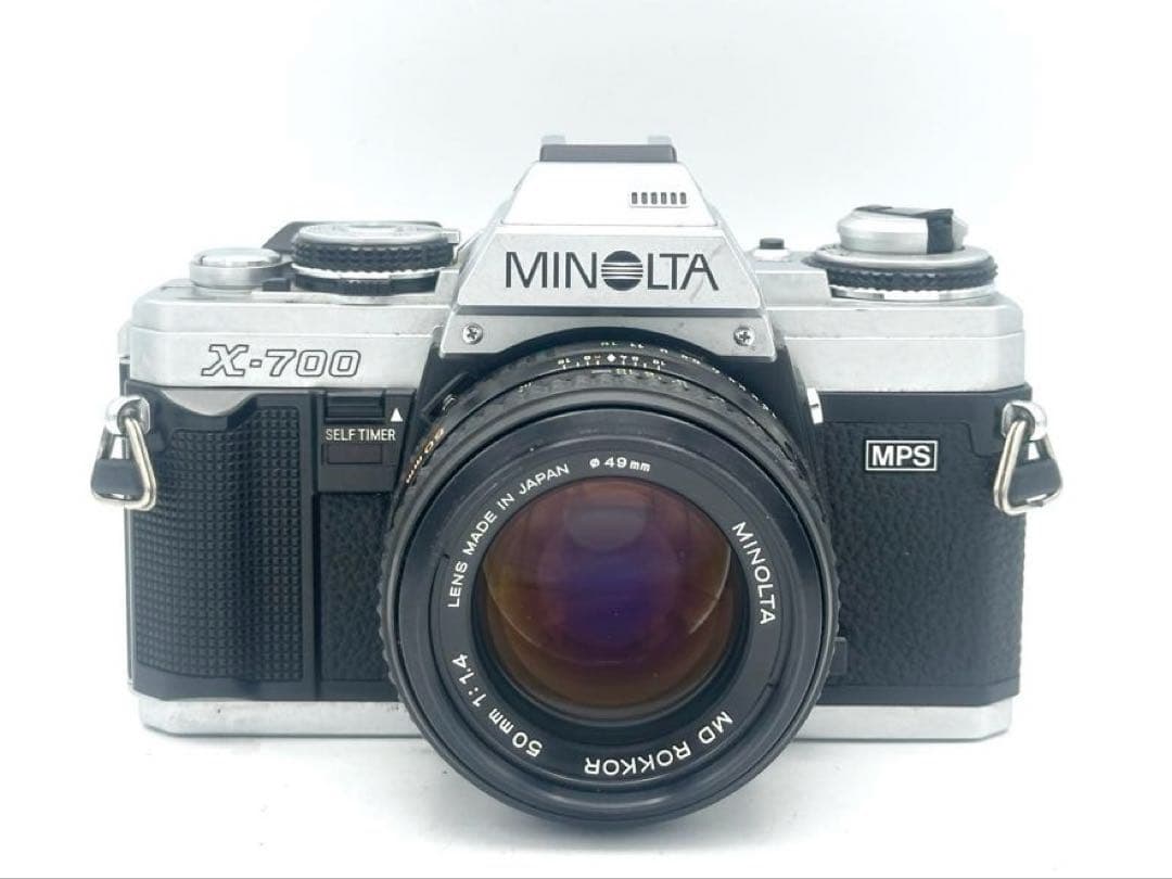 【さんきゅう様】MINOLTA X-700 + 標準レンズ フィルム 一眼レフ 極上のファインダー】MINOLTA X-700を解説 - YouTube