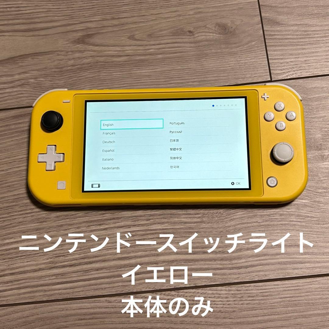 ニンテンドースイッチライト本体のみ 任天堂（Nintendo） Switch Lite スイッチライト 本体 完品 選べる