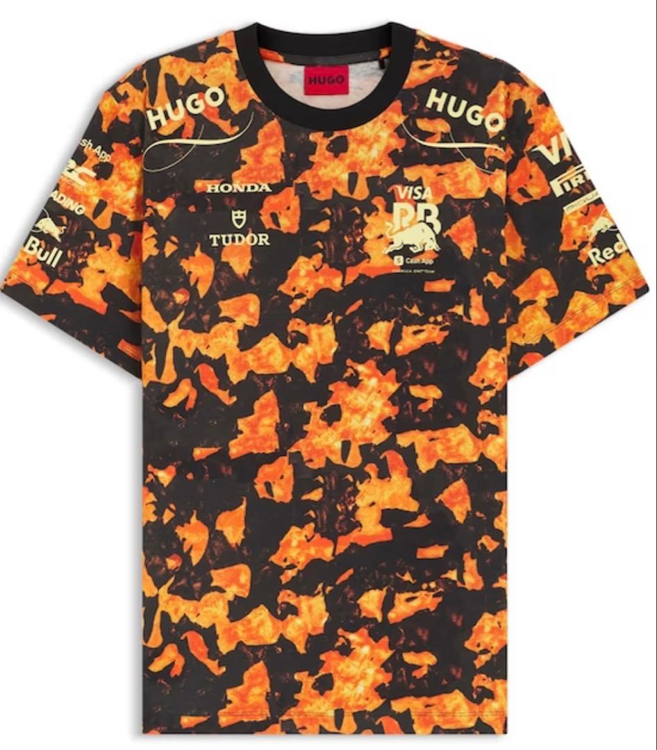 2025 レーシングブルズ アメリカGP チーム Tシャツ F1 Sサイズ Tシャツ レーシングブルズ F1 チーム 角田裕毅 ドライバーズ 2025