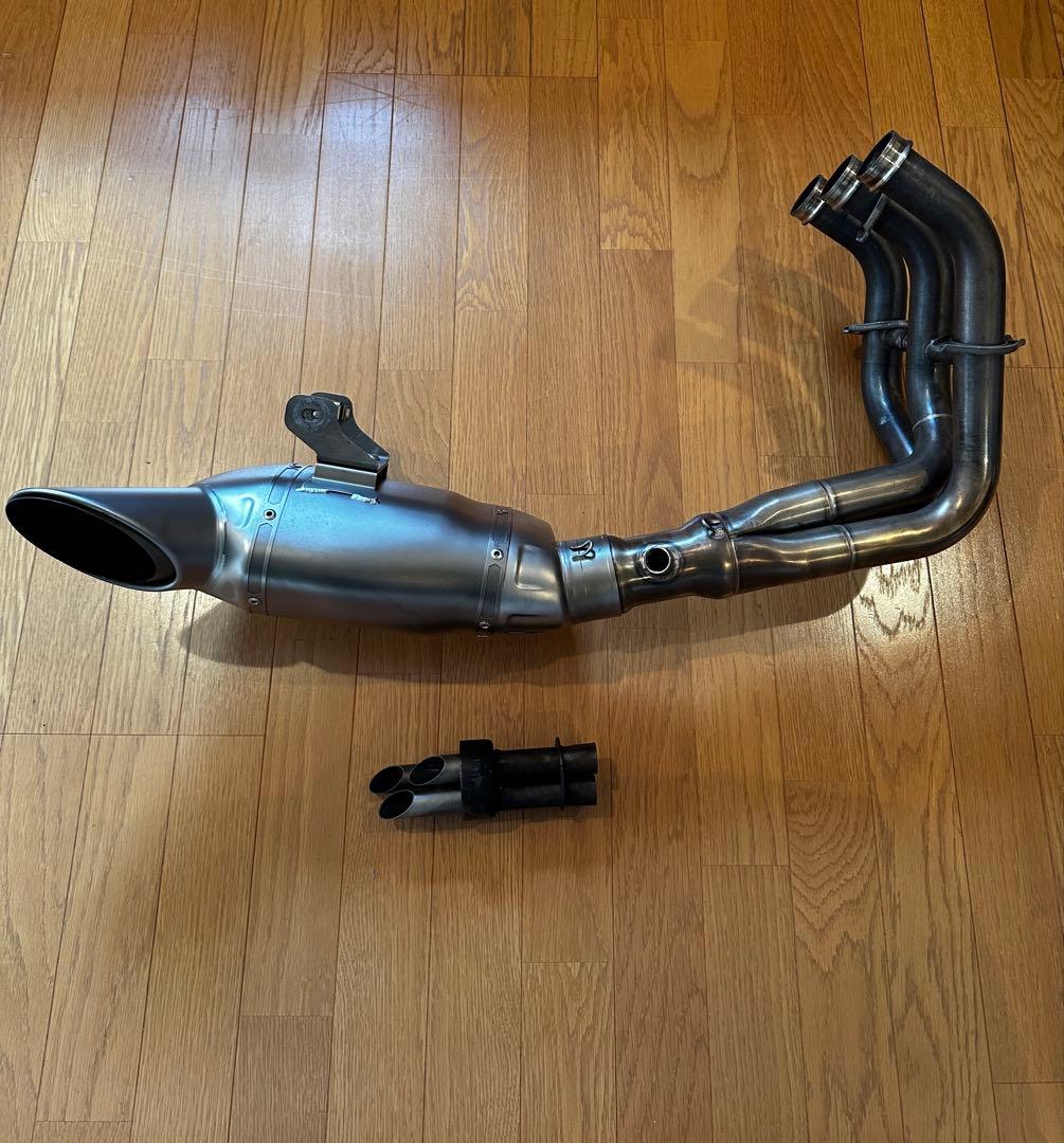 アクラポビッチ レーシングライン チタン MT09 XSR900 トレーサー MT-09 14-20 TRACER900/GT 15-20 XSR900 16-20 マフラー レーシング