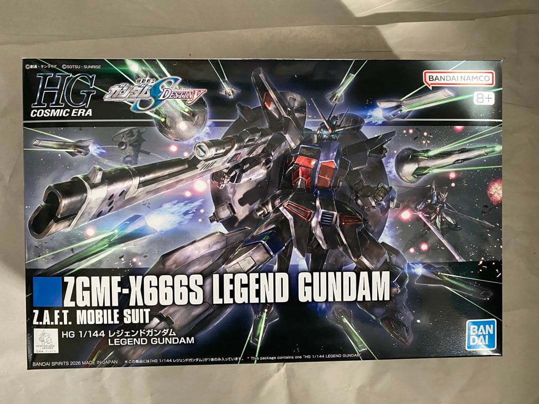 HG 1/144 ZGMF-X666S レジェンドガンダム - メルカリ