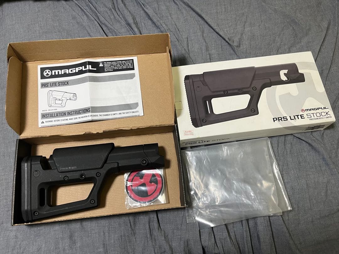 MAGPUL 実　PRS LITE STOCK ブラック　マグプル　ストック Magpul PRS Liteストックレビュー | aqua5150 gear review