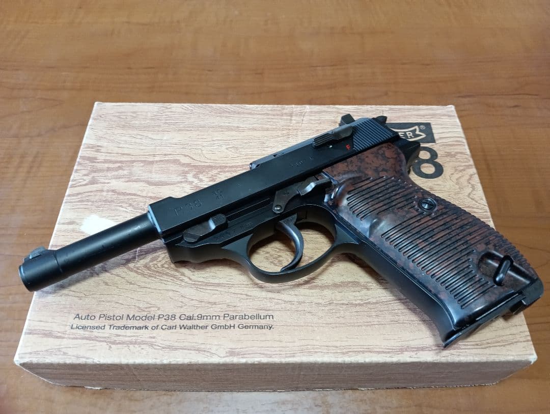 マルゼン　ワルサーP38 ブローバックガスガン 楽天市場】WALTHER ワルサー P38 ブローバックガスガン (18歳以上